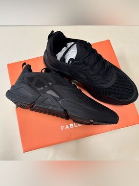 Fabletics Women's Black Athletic Mesh Sneakers
